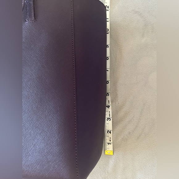 Tory Burch York Buckle Tote in Purple Iris - Picture 15 of 16